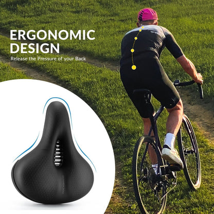 ROCKBROS Fahrrad Sattel Fahrradsattel Fahrradsitz Memory Foam Bequem Ergonomisch