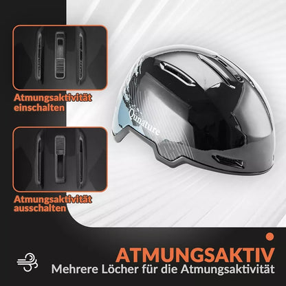 Qunature Snowboard/Skihelm mit Ohrenschützer Snowboardhelm Damen & Herren 54-61cm