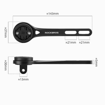 ROCKBROS Fahrradcomputer GPS Halterung Fahrradlicht Adapter GoPro Carbon Fiber