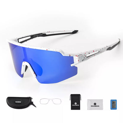ROCKBROS Polarisierte/Selbsttönende Sonnenbrille Radbrille Fahrrad UV400 UNISEX