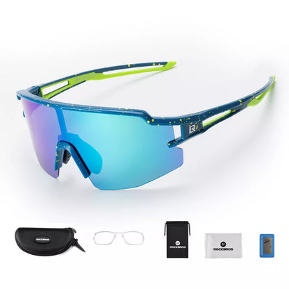 ROCKBROS Polarisierte/Selbsttönende Sonnenbrille Radbrille Fahrrad UV400 UNISEX