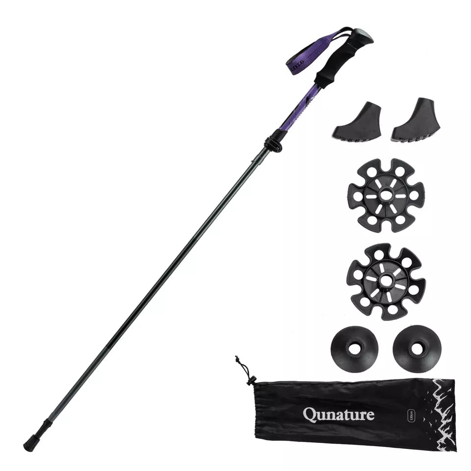 Trekkingstöcke Wanderstöcke Set 7075 Aluminium 130cm