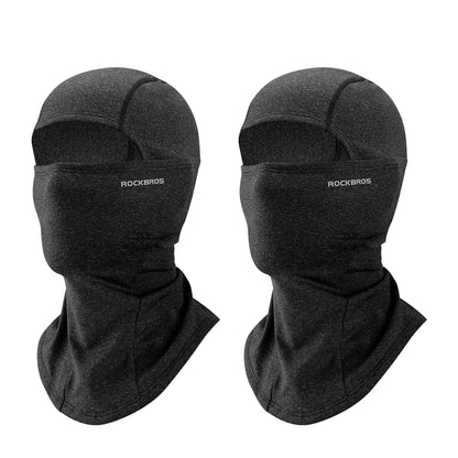 Sturmhaube 2er Set Herbst Winter Balaclava für Outdoorsports Unisex ROCKBROS