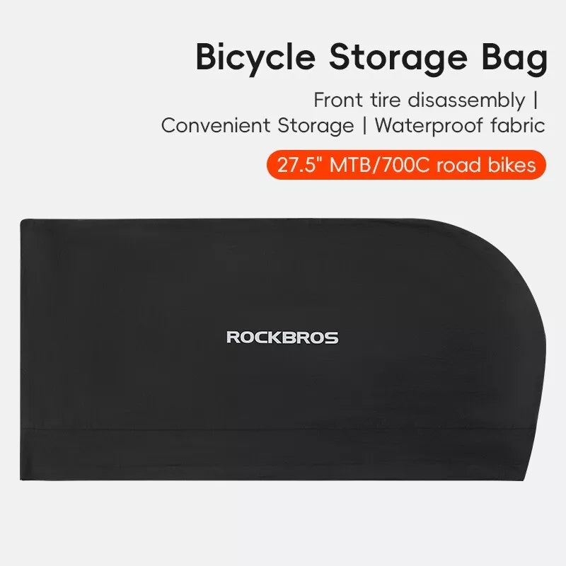 ROCKBROS Fahrradabdeckung für 27,5 Zoll /700C Fahrrad Fahrradplane Wasserabweisend