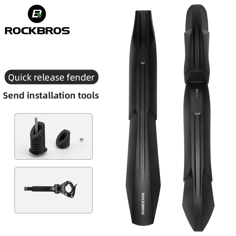 ROCKBROS Fahrrad Schutzblech Set 24-29 Zoll Fahrrad Schutzblech Schnellspanner MTB