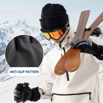 Qunature Winter-Skihandschuhe Touchscreen wasserdichte Handschuhe Schnee