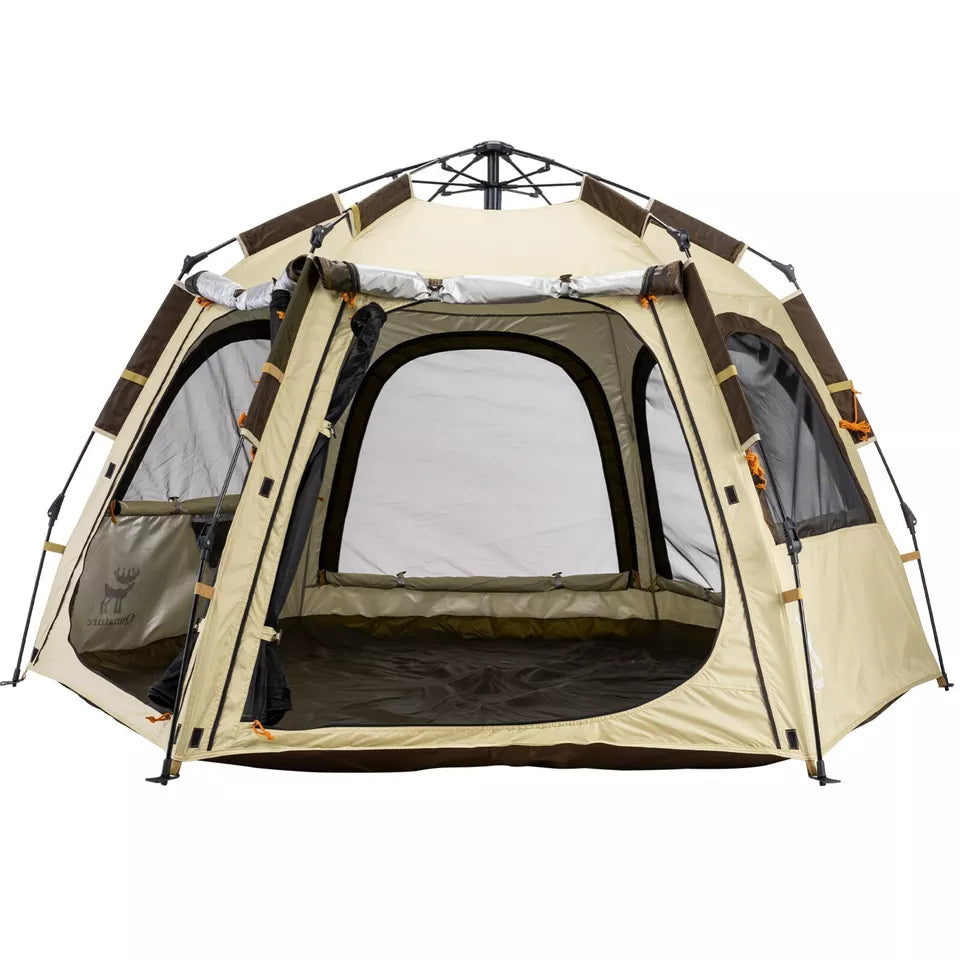Qunature Campingzelt 2-4 Personen Pop-Up Zelt Kuppelzelt Camping Zelt Wasserdicht