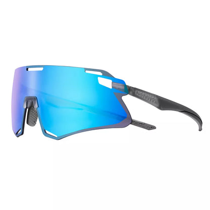 ROCKBROS Fahrradbrille HD-Gläser Brille Leicht Bequem mit Myopie Rahmen Rennrad