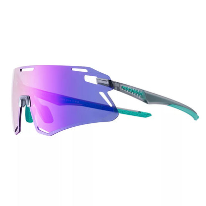 ROCKBROS Fahrradbrille HD-Gläser Brille Leicht Bequem mit Myopie Rahmen Rennrad
