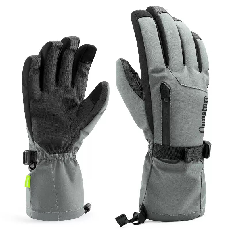Qunature Handschuhe Winter-Ski-/Schneehandschuhe winddicht für Fahrrad/Motorrad XS- XL