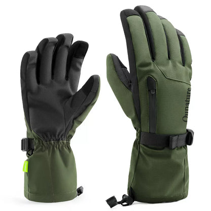 Qunature Handschuhe Winter-Ski-/Schneehandschuhe winddicht für Fahrrad/Motorrad XS- XL