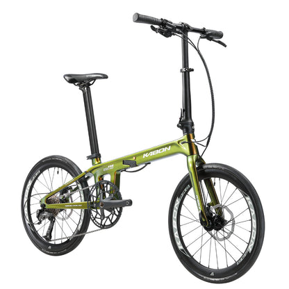 KABON City Faltrad Carbon Shimano Altus 9S 20 Zoll