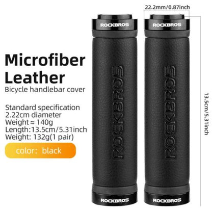 ROCKBROS Fahrradgriffe Lock-On Lenkergriffe MTB Fahrrad Anti-Rutsch Schwarz