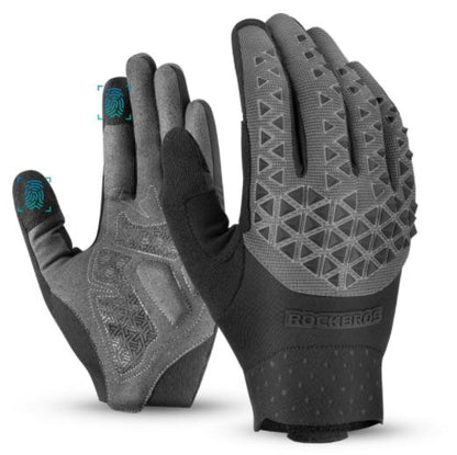 ROCKBROS Mountainbike Handschuhe Fahrradhandschuhe Touchscreen SBR M-XXL Unisex