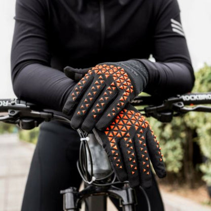 ROCKBROS Mountainbike Handschuhe Fahrradhandschuhe Touchscreen SBR M-XXL Unisex