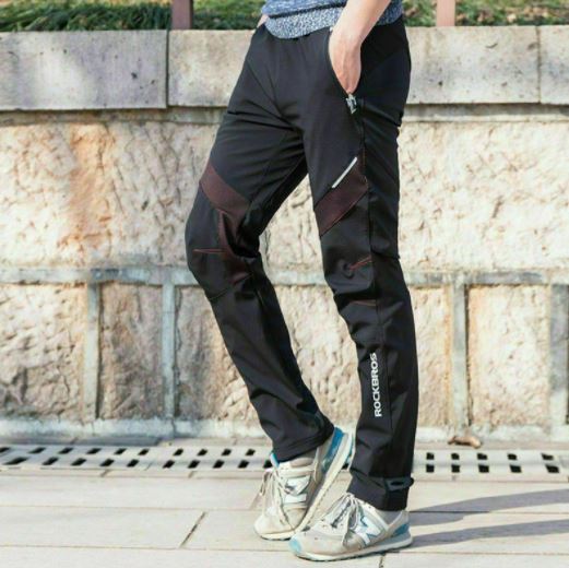 ROCKBROS Fahrradhose Winddicht Lange Hose Sport Radhose Europäische Größe M-4XL