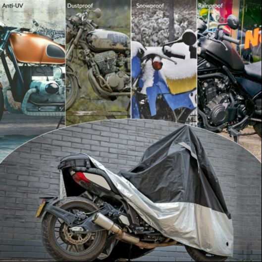 ROCKBROS Motorradgarage Motorrad Abdeckplane Rollerabdeckung Wasserdicht