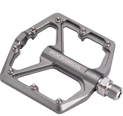 ROCKBROS Fahrradpedale Rennrad Pedale Aluminium Platform Pedale Ultraleicht Antirutsch Fahrrad Pedale 9/16 Zoll