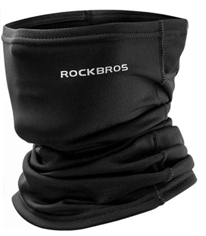 ROCKBROS Multifunktionstuch Halbe Sturmhaube Nackenwärmer Winterdicht Warm Halstuch Schlauchtuch Atmungsaktiv Gesichtsbedeckung Balaclava