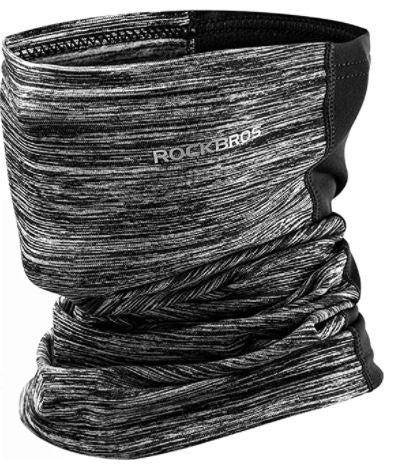 ROCKBROS Multifunktionstuch Halbe Sturmhaube Nackenwärmer Winterdicht Warm Halstuch Schlauchtuch Atmungsaktiv Gesichtsbedeckung Balaclava