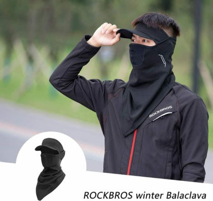ROCKBROS Halb Sturmhaube Fahrradmaske Schlauchschal Motorrad Winddicht