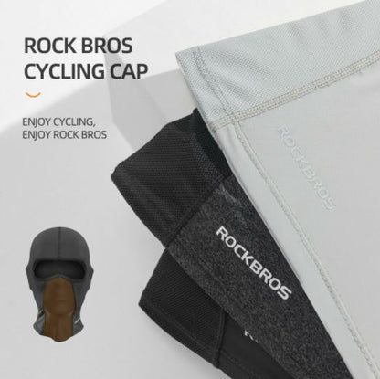 ROCKBROS Sturmhaube Atmungsaktiv Motorrad Bandana UPF50+ Sommer Eisseide