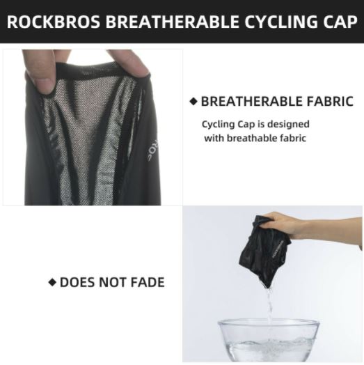 ROCKBROS Sturmhaube Balaclava Kopfhaube Damen Herren UPF50+ Sommer/Frühling