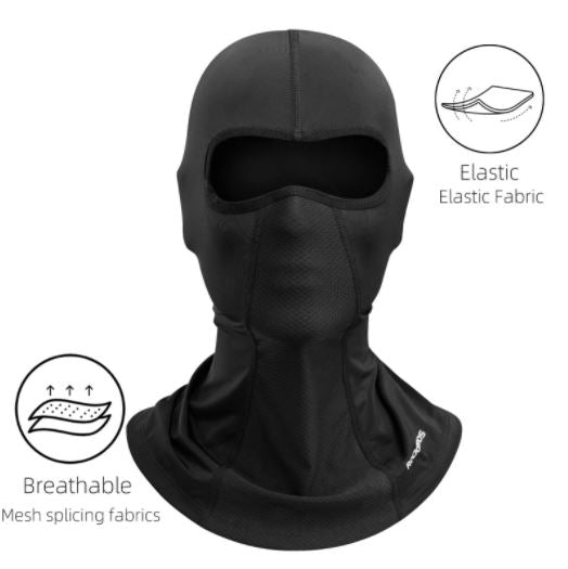ROCKBROS Sturmhaube Balaclava Kopfhaube Damen Herren UPF50+ Sommer/Frühling