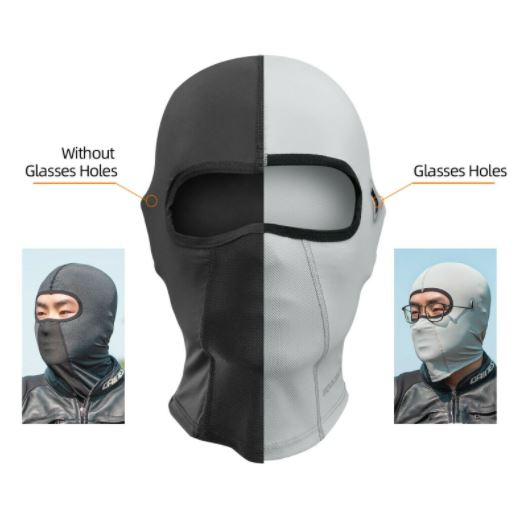 ROCKBROS Sturmhaube Balaclava Kopfhaube Damen Herren UPF50+ Sommer/Frühling