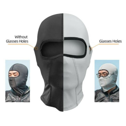 ROCKBROS Sturmhaube Balaclava Kopfhaube Damen Herren UPF50+ Sommer/Frühling