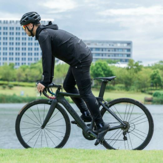 ROCKBROS Herren Radhose mit gepolsterte Rennrad kurzhose MTB Fahrradhose