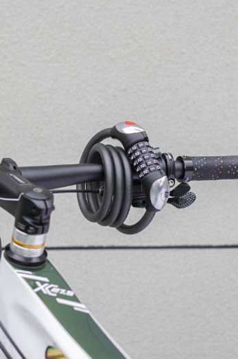 ROCKBROS Fahrradschloss 120cm/180 cm Kabelschloss 5-Steilig Zahlenschloss Stahl