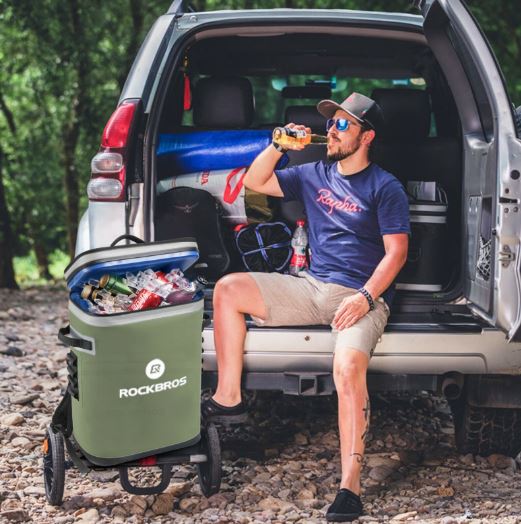 ROCKBROS 20L Kühltasche Wasserdicht Kühlbox Camping Kühlschrank Picknicktasche