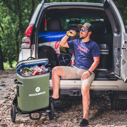 ROCKBROS 20L Kühltasche Wasserdicht Kühlbox Camping Kühlschrank Picknicktasche