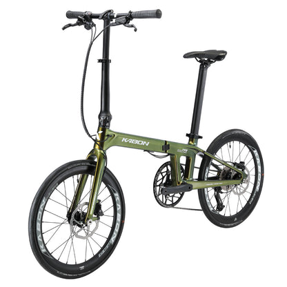 KABON City Faltrad Carbon Shimano Altus 9S 20 Zoll