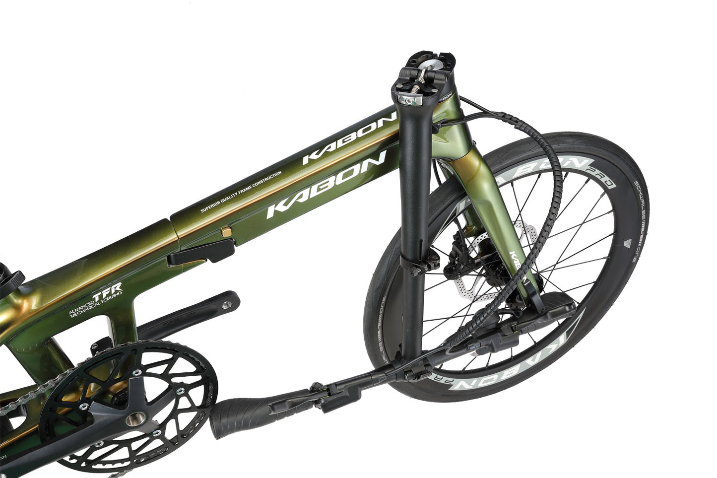 KABON City Faltrad Carbon Shimano Altus 9S 20 Zoll