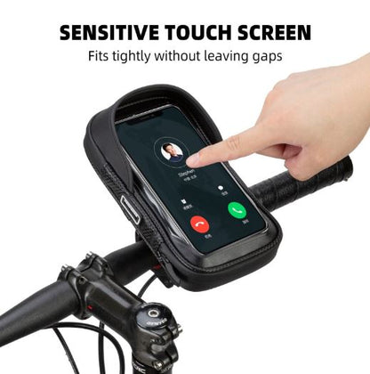 ROCKBROS Handytasche Fahrrad Rahmentasche Handyhalterung Lenkertasche für 6,2" Handy Motorrad