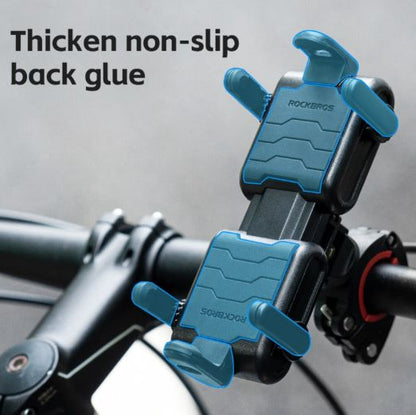 ROCKBROS Fahrrad Handyhalterung Motorrad Halter Lenker 360° Universal Smartphone