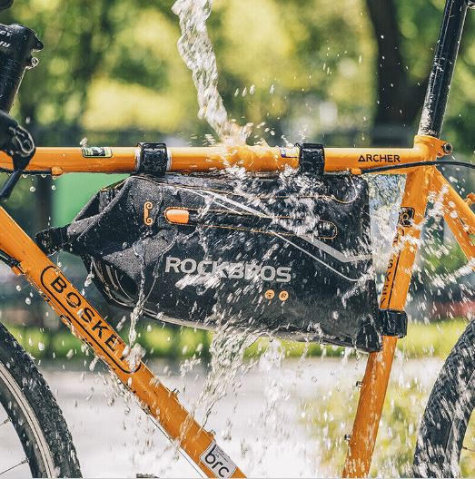 ROCKBROS Rahmentasche Oberrohrtasche Fahrrad Tasche für MTB Rennrad E-Bike 3,5L