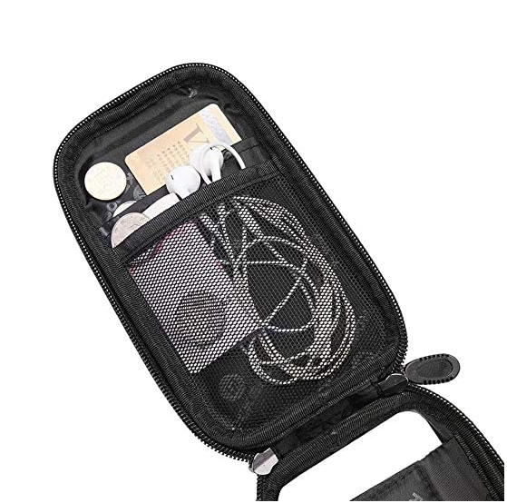 ROCKBROS 030-60BK Fahrrad Rahmentasche mit Handytasche bis zu 6,0 Zoll