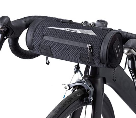 ROCKBROS 041B Lenkertasche Fahrrad Handyhalterung ca. 2L Schwarz