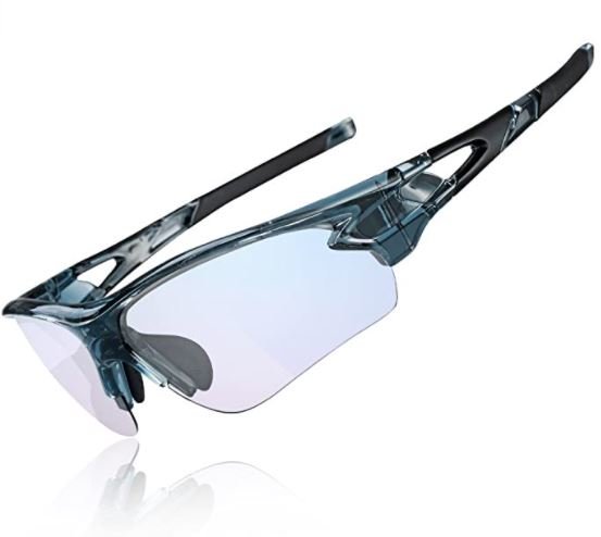 ROCKBROS 10068 Sonnenbrille Photochromatische Fahrradbrillen Selbsttönend