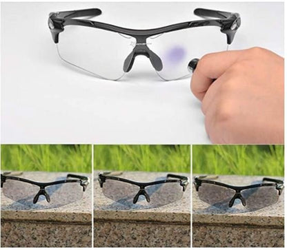 ROCKBROS 10068 Sonnenbrille Photochromatische Fahrradbrillen Selbsttönend