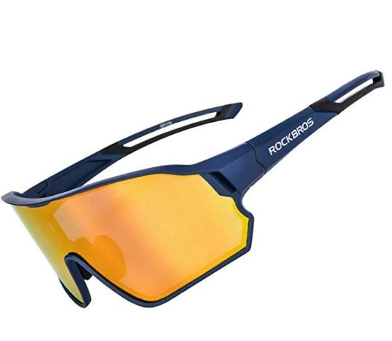 ROCKBROS 10134 Fahrradbrille Polarisiert Sonnenbrille mit UV400-Schutz