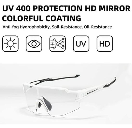 ROCKBROS 10172 Photochromatische Sonnenbrille Fahrradbrille