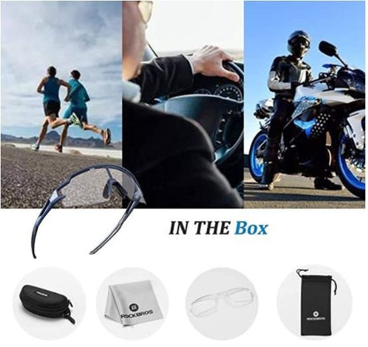 ROCKBROS 10172 Photochromatische Sonnenbrille Fahrradbrille