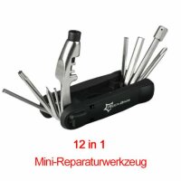 ROCKBROS 12 in 1 Mini-Reparaturwerkzeug Fahrrad Werkzeug Multifunktions