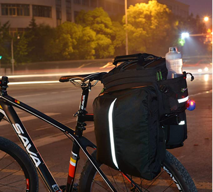 ROCKBROS A6-03BKK Gepäckträgertasche Satteltasche Reflektierend