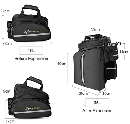 ROCKBROS A6-03BKK Gepäckträgertasche Satteltasche Reflektierend