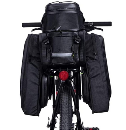 ROCKBROS A6-6 Fahrrad Hinter Gepäckträgertasche 10-35L Kameratasche
